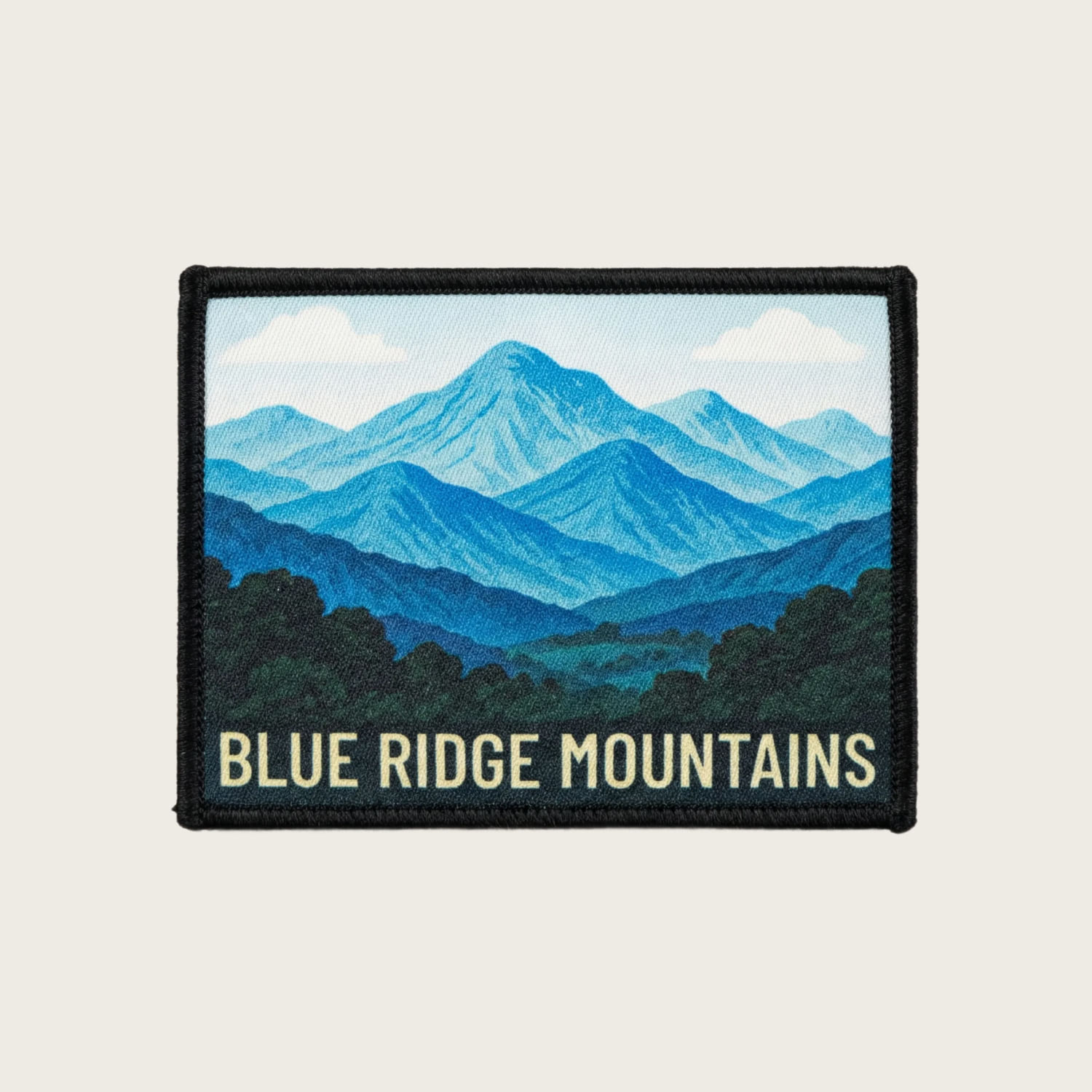 Blue Ridge Rifles Patch Blue Ridge Mountains Velcro Patch | BÆRSkin Tactical Supply Co.